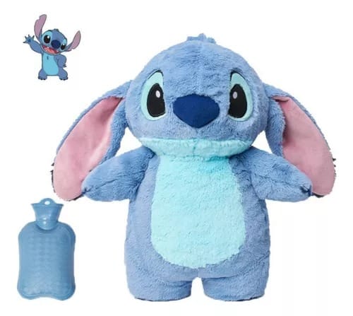 Stitch Hot water bag with plush cover